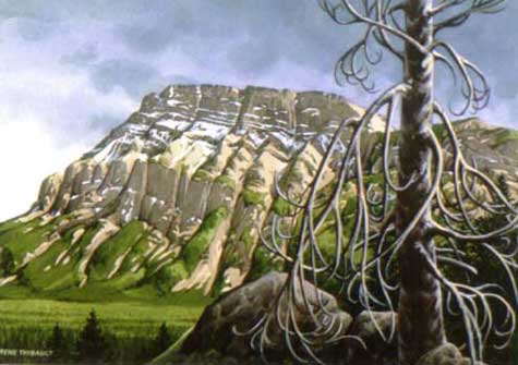 Mount Rundle, Afternoon Light