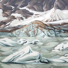 The Cavell Glacier