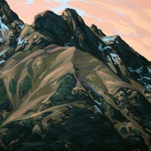 Cascade Mountain, A Detail